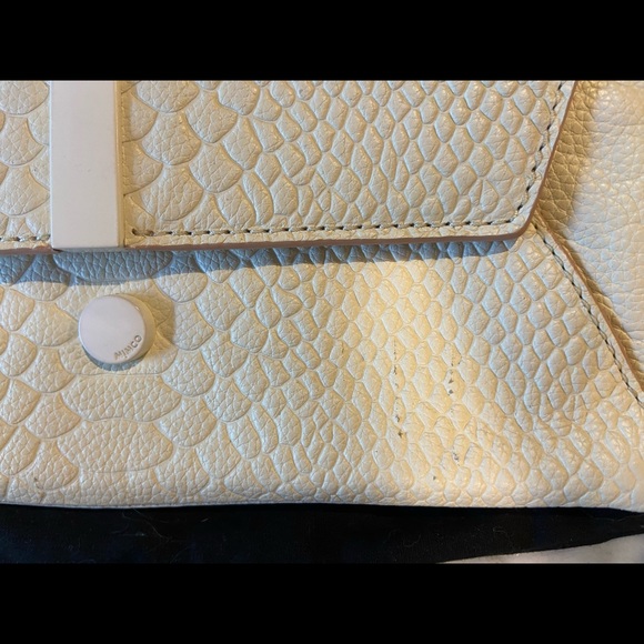 Mimco cream envelope large pouch clutch - Picture 5 of 5
